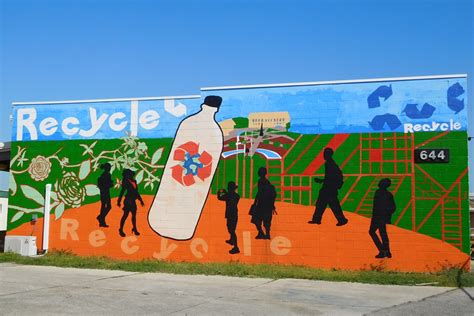 Famu Recycle Mural Tallahassee Arts Guide