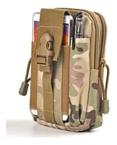 Bolsa Bolsa Transversal Masculina Preta Camuflada Verde Pochete Tatica