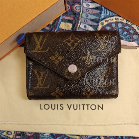 🔥louis Vuitton Lv 老花 信封 粉紅 錢包 皮夾 短夾 銀包 散紙包 零錢格 Wallet｜popchill 拍拍圈