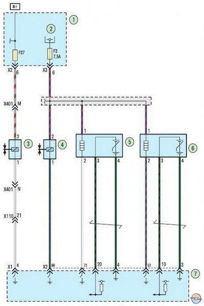 Electrical Wiring Diagrams For Car Vauxhall Astra VI Opel Astra J