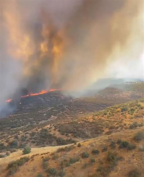 Ca Wildfire Plant Fire In Santa Barbara County 100 Contained San Luis Obispo Tribune