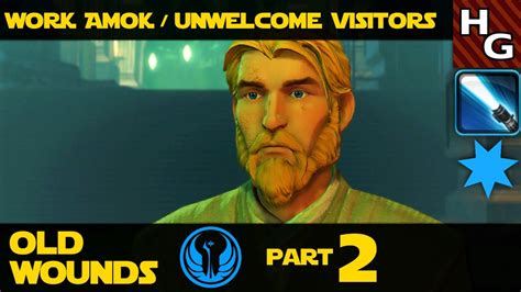 SWTOR Old Wounds Part 2 Jedi Knight LS Male YouTube