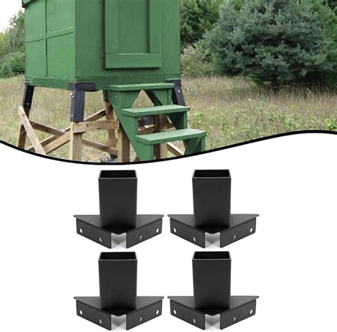 Amazon KUAFU Deer Stand Brackets 4 X 4 Compound Angle Elevator