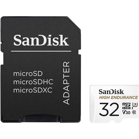 SanDisk Micro SD High Endurance Video Memóriakártya 32 GB Class 10