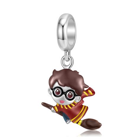 Charms Zawieszka Harry Potter Miotła Srebro 925 13349146420 Allegro pl