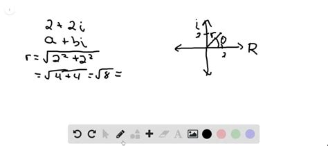 SOLVED:Plot each complex number. Then write the complex number in polar form. You may express ...