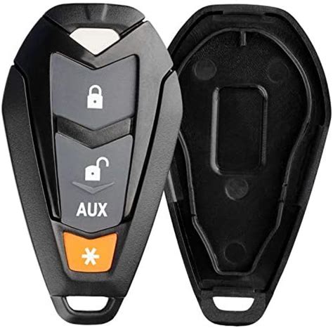 KeylessOption Keyless Entry Remote Control Starter Car Key Fob Case