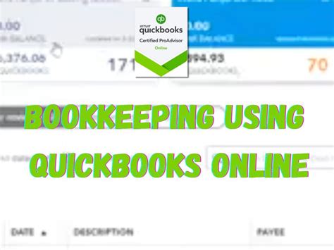 Quickbooks Online Clean Up Catch Up Upwork