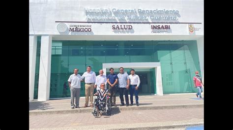 Visita del representante de la OPS en México al Hospital General Dr