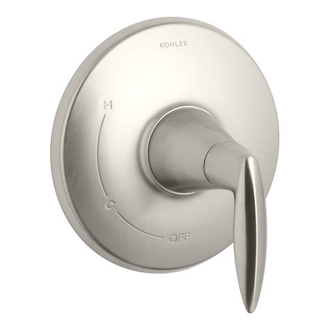 Kohler Vibrant Brushed Nickel 1 Handle Lever Shower Faucet Handle Ts45110 4 Bn At