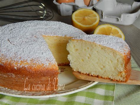 TORTA DI ALBUMI CON RICOTTA E LIMONE Senza Burro Nell Impasto