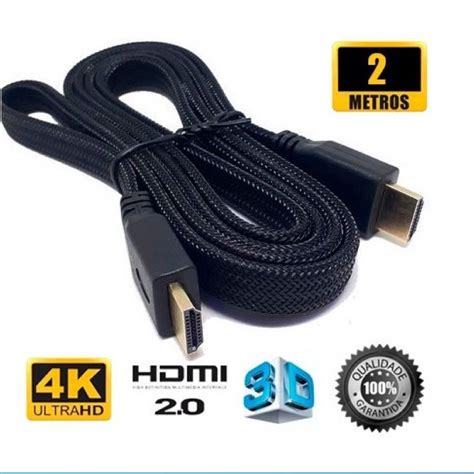 Cabo Hdmi Ultra Hd D K Alta Resolu O P Tv M Shopee Brasil