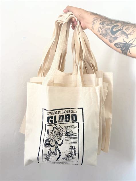 Ecobag Globo Comprar Em Bl Vintage