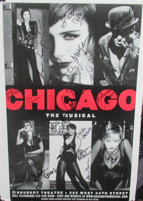 Chicago Original Musical Poster