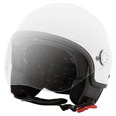 Piaggio Casco Jet Vespa Visor Negro Motardinn