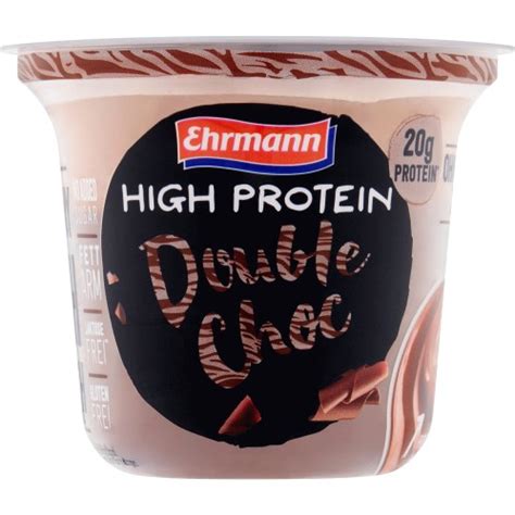 Ehrmann High Protein Double Choc Pudding 200g Compare Prices