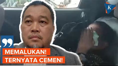 Firli Bahuri Tutupi Wajah Usai Diperiksa Maki Ternyata Cemen Youtube