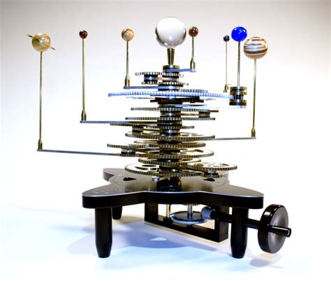 A Beautiful Handcrafted Orrery, A Mechanical Model of the Solar System