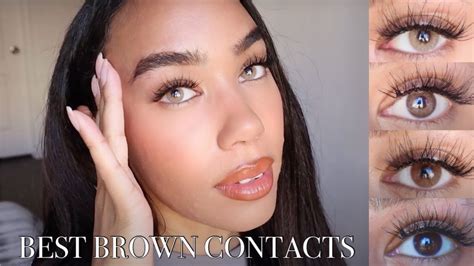 Solotica BROWN Comparisons Tupis Agata Avela Castanha Color