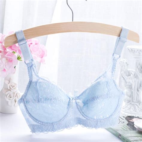 Photno Women Push Up Deep V Ultrathin Underwire Padded Lace Brassiere