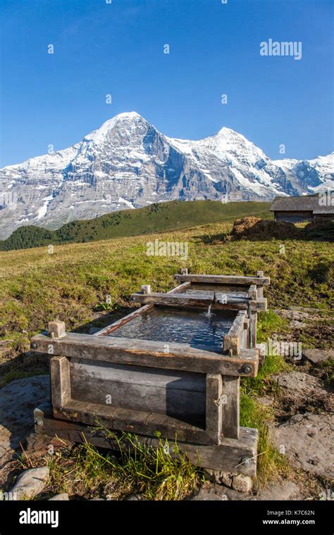 Paysages De Montagne Dans L Oberland Bernois Banque De Photographies Et