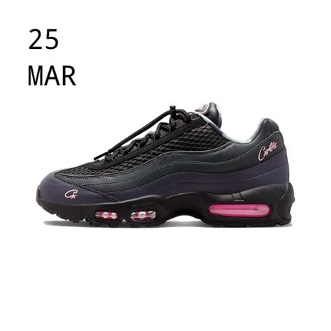 Nike X Corteiz Air Max 95 Pink Beam Available Now The Drop Date