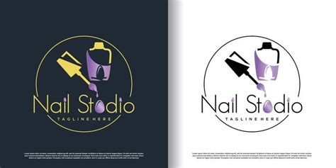 Nail Logo Vector Art, Icons, and Graphics for Free Download