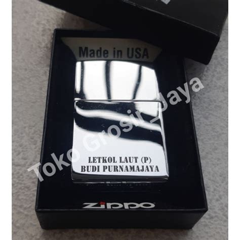 Jual Zippo Custom Korek Api Custom Ukir Nama Bisa Request Nama Sendiri