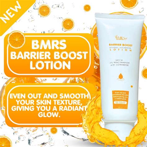 Original Bmrs Barrier Boost Ceramide Niacinamide Lotion Spf