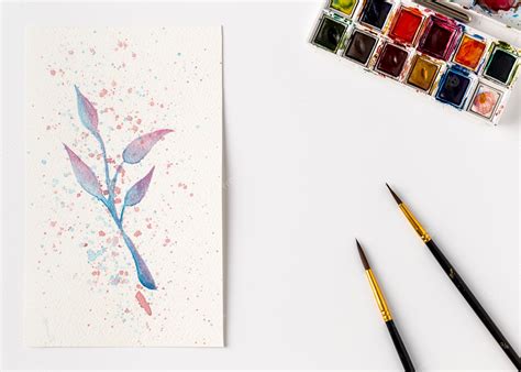 photo top view beautiful drawing concept