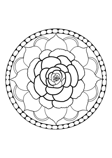 free printable roses coloring pages - Coloring Oasis