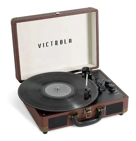 Tocadiscos Vintage Victrola Portatil Bluetooth Vsc Bt Dbr Mercadolibre