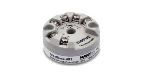 Novus Txisoblock Hrt Transmisor De Temperatura De Montaje En Cabezal