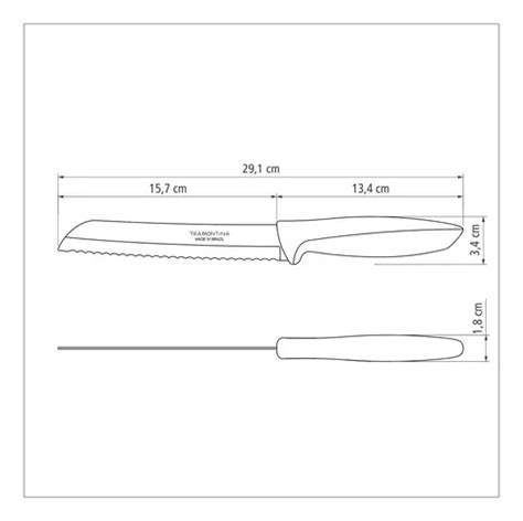 Cuchillo De Sierra Grande De Acero Inoxidable Para Cortar Pan Y Pan 7