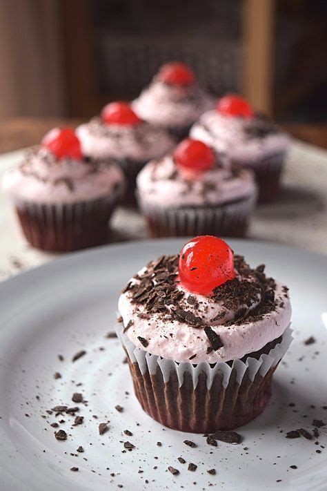 Black Forest Cupcakes Recipe Black Forest Cupcakes Black Forest