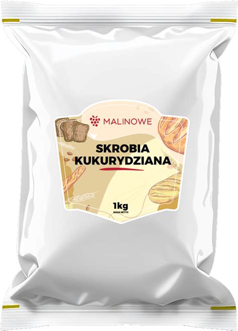 Skrobia Kukurydziana 1kg Malinowe Sklep EMPIK