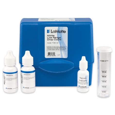 Low Range Nitrite Drop Test Kit