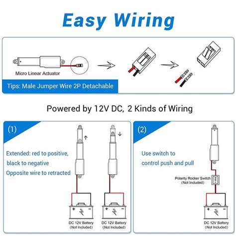 12 Volt Linear Actuator Wiring Diagram