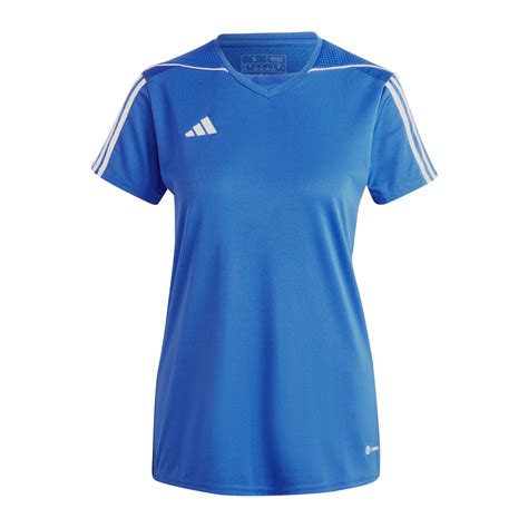 Adidas Tiro 23 Trikot Damen Blau Weiss Mannschaftsbekleidung Spieltag