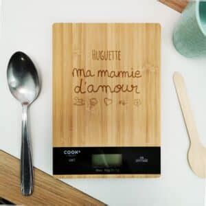 Balance en bois prénom personnalisable Ma Mamie d amour