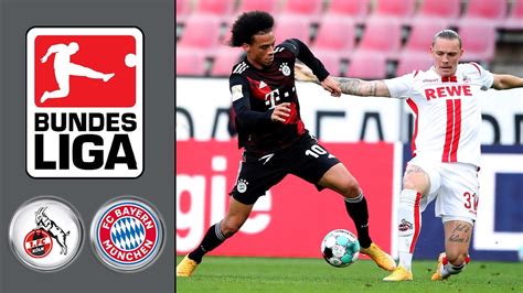 1 Fc Köln Vs Fc Bayern München ᴴᴰ 31 10 2020 6 Spieltag 1