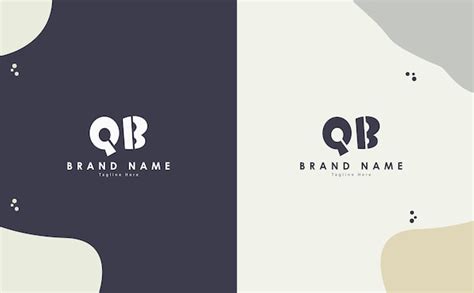 Premium Vector Qb Letters Vector Logo Design