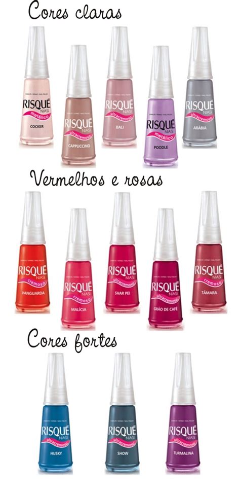 Nada Fútil Os esmaltes de sucesso da Risqué