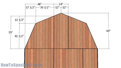 10x10 Barn Shed Roof with Loft Plans | HowToSpecialist - How to Build ...