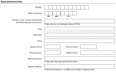 Ustanów pełnomocnika w ZUS składając Druk ZUS PEL