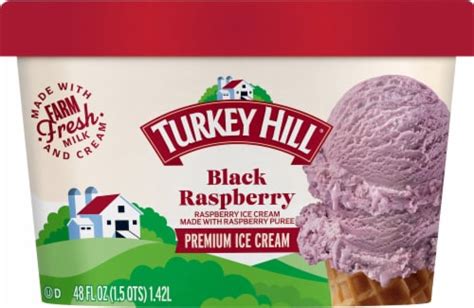 Turkey Hill® Black Raspberry Ice Cream Tub, 48 oz - Ralphs