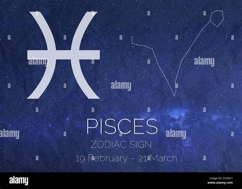 Zodiac Sign Pisces Astrologic Infographics Elements Of This Image Were