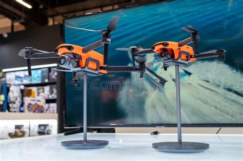 Autel Evo Lite Plus And Autel Evo Nano Drones On Display In Store