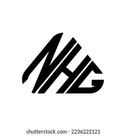 Nhg Letter Logo Creative Design Vector Stock Vector (Royalty Free) 2236222121 | Shutterstock