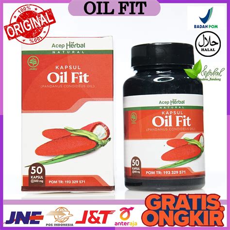 Jual Oil Fit 100 Asli Minyak Buah Merah Papua Berkualitas Terbaik Isi